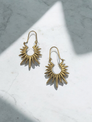 Sundial earrings