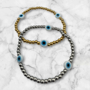 Evil eye bracelet