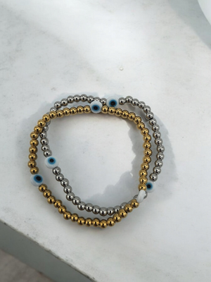 Evil eye bracelet